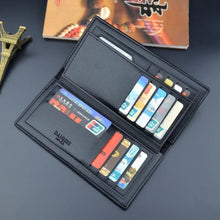 WAGLOK Dual-Tone Magnetic Button Long Wallet