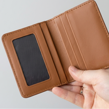 Premium Monogram Bifold Wallet – Beige