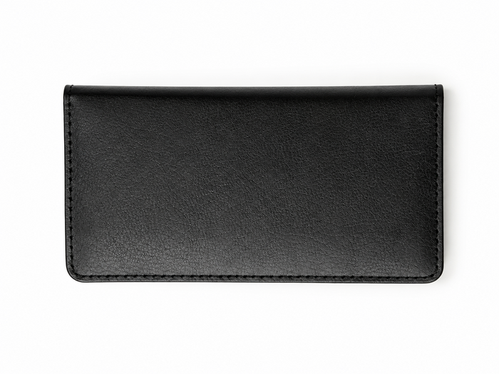 Men's Black Long Premium Leather Wallet