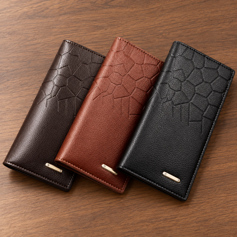 Premium Leather long Wallet for Men