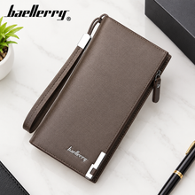 Baellerry Premium PU Leather Long Wallet for Men & Women With free Card Holder