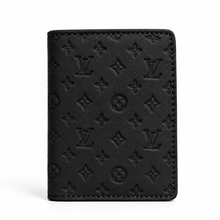 Premium Monogram Bifold Wallet – Beige
