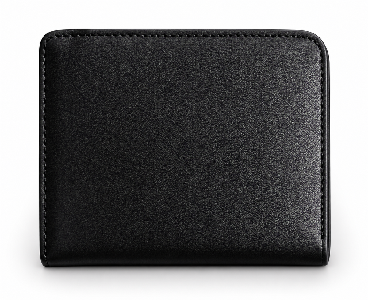 Premium Black Leather Men’s Wallet