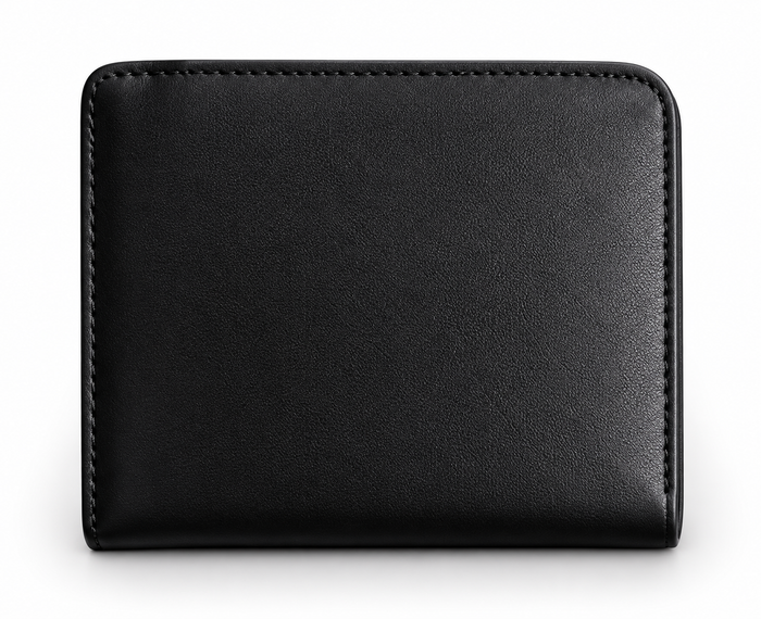 Premium Black Leather Men’s Wallet