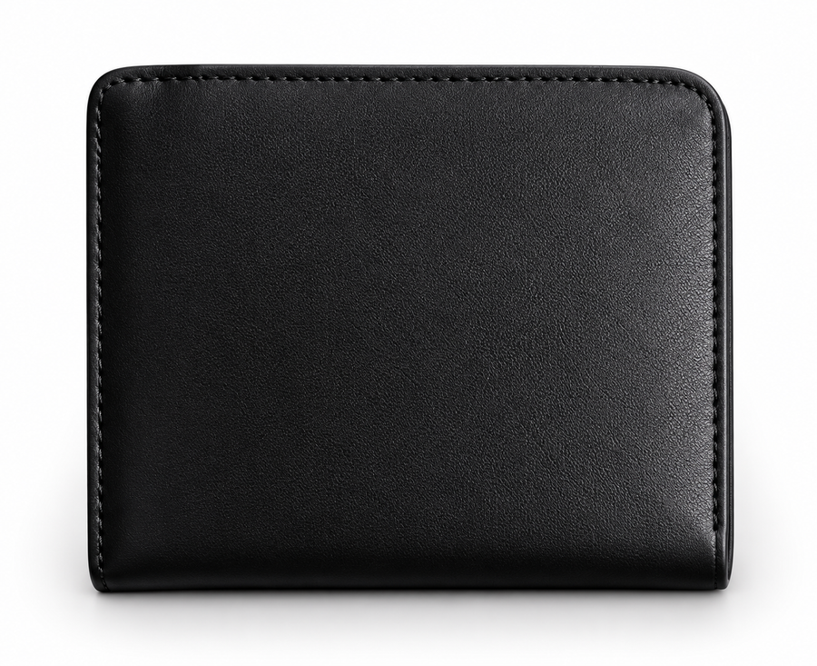 Premium Black Leather Men’s Wallet